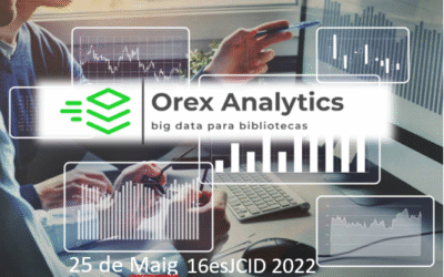 Presentación de Orex Analytics en las 16es Jornades Catalanes d’informació i documentació
